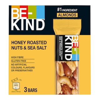 BE-KIND | Barre | Noix grillés au miel | Fleur de Sel 