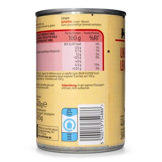 Delhaize | Lentilles 265 gr