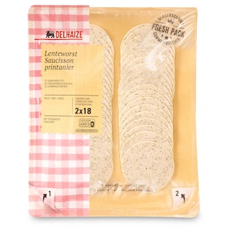 Delhaize | Saucisson printanier 