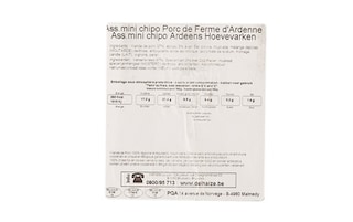 Delhaize | Mini chipo | Hoevevarken | Ardens | Assortiment 