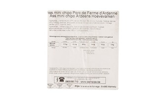 Delhaize | Mini chipo | Hoevevarken | Ardens | Assortiment 