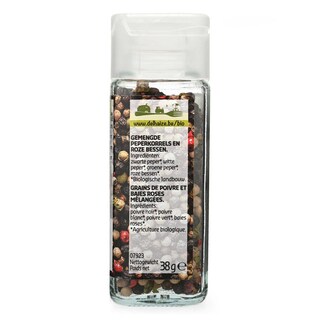 Delhaize | Kruiden | Peper | Mix | Korrels | Bio 38 gr