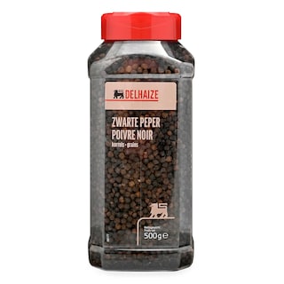 Delhaize | Epices | Poivre noir 500 gr