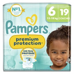Pampers | Premium Protection | Langes | Taille 6 19 pc