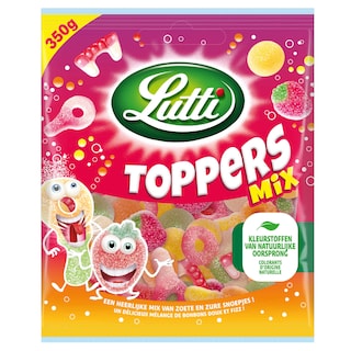 Lutti | Snoepjes | Toppers Mix 350 gr