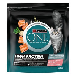 Purina ONE | Kattenvoeding | Brokjes | Adult | Zalm 