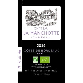 France - Frankrijk | Bordeaux - Côtes de Bordeaux | Château Manchotte | Bio | 2019 | Rood 