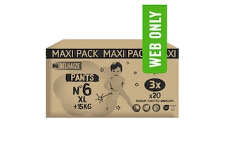 Delhaize | Luierbroekjes | Tripack | Maat 6 3 x 20 st