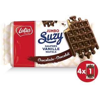 Lotus | Suzy | Gaufres Jumbo | XL | Chocolat 300 gr