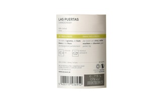 Chile - Chili | Central Valley | Las Puertas Chardonnay 2019 