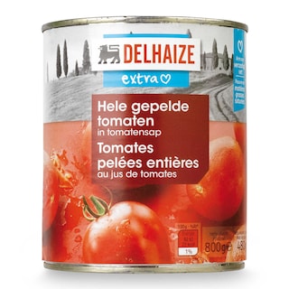 Delhaize | Tomates | Entières | Pelées 