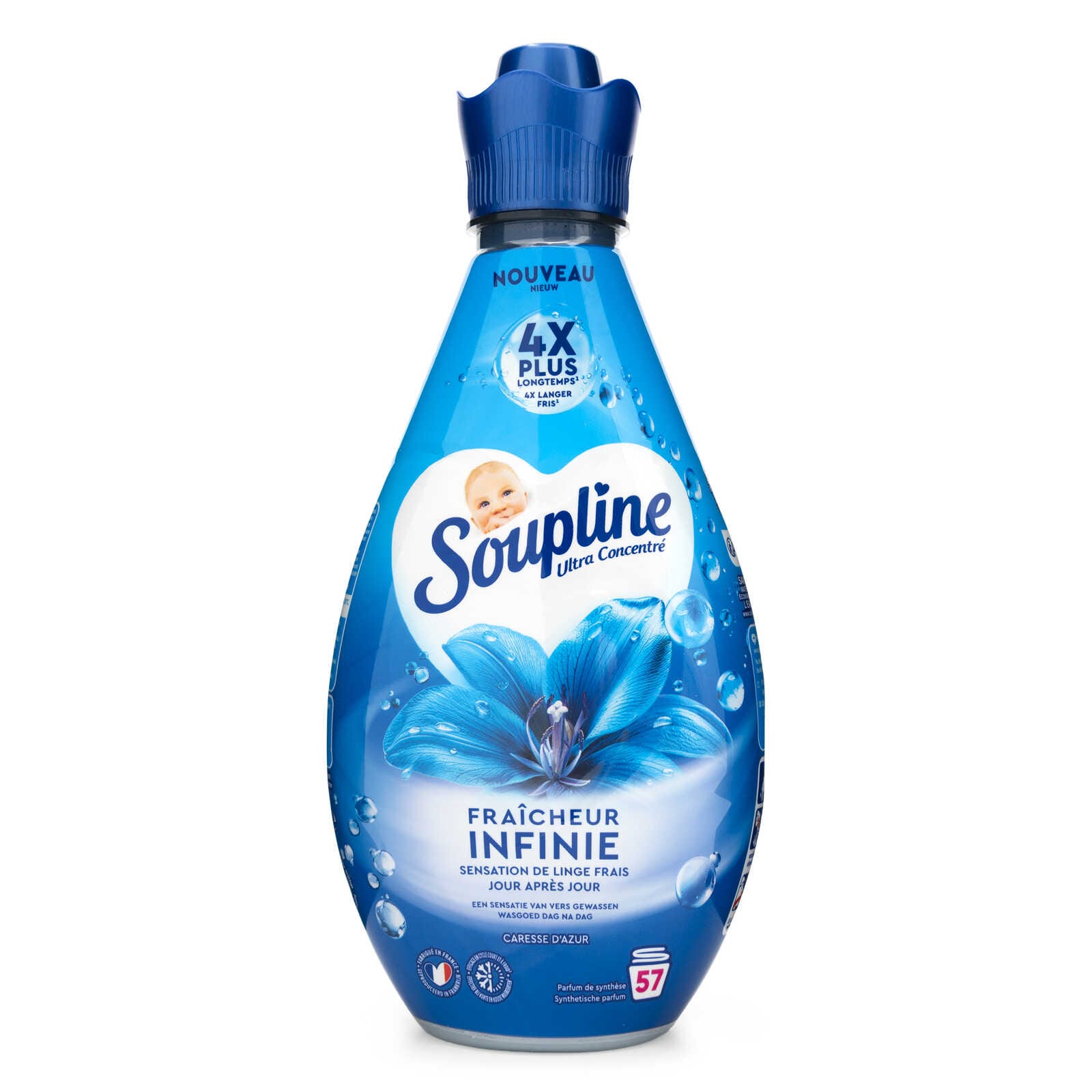 Soupline Wasverzachter | Oneindige fr. | Azuurblauwe