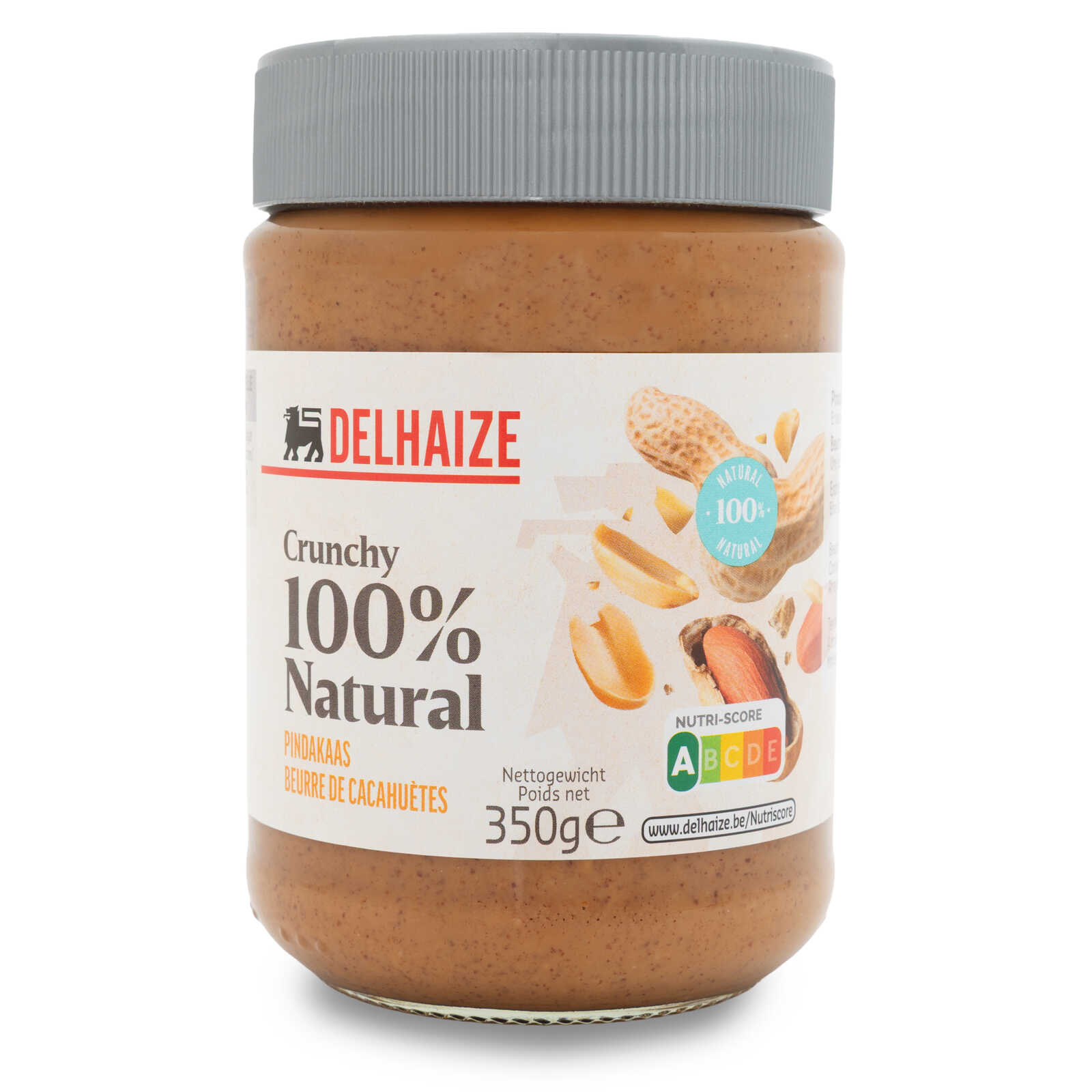 Delhaize Pindakaas | Crunchy | 100%