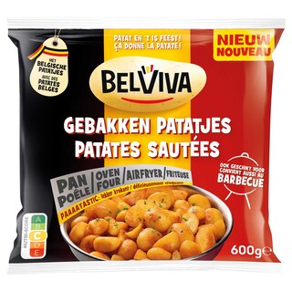 Belviva | Gebakken | Patatjes 600 gr