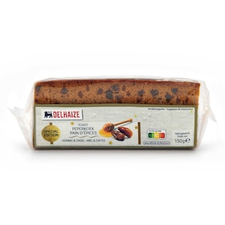Delhaize | Toast | Miel | Dattes 