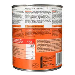 Delhaize | Ravioli | Rund 800 gr