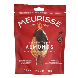 Meurisse | Chocolade | Amandel | Zwart 100 gr