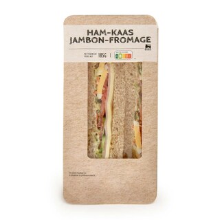 Delhaize | Driehoek ham kaas 