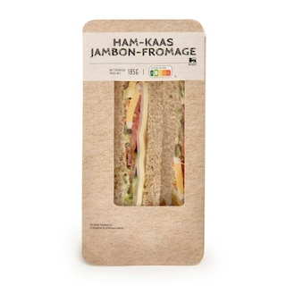Delhaize | Driehoek ham kaas 