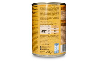 Delhaize | Aliment chat | Terrine | Poulet 
