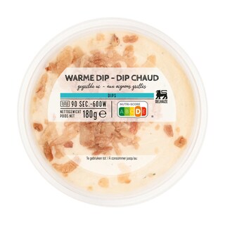 Delhaize | Trempette | Chaud | Fromage crème | Oignon 180 gr