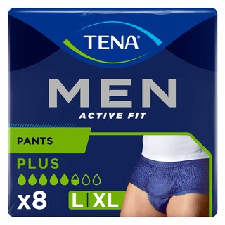 Tena | Tena | Men |Pants | Large 8 pc | Delhaize 8 pc