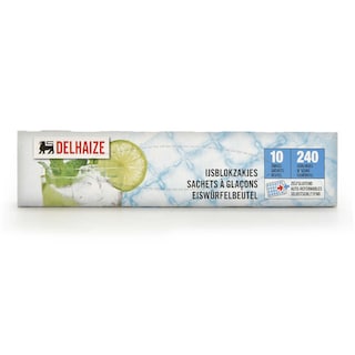Delhaize | Ijsblokzakjes 