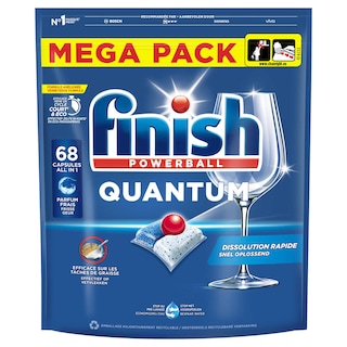 Finish | Tablettes Vaisselle | Quantum Regul 68 pc