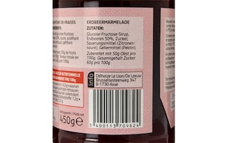 Delhaize | Aardbeiconfituur 