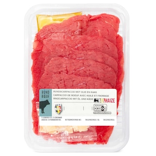 Delhaize | Carpaccio | Rund +/- 130 gr