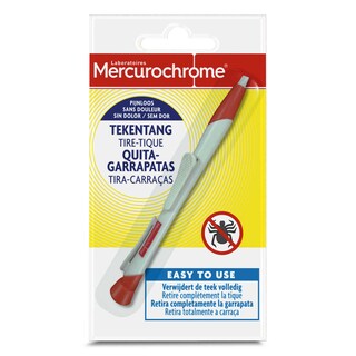 Mercurochrome | Pince à tiques 