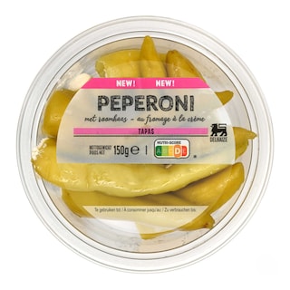 Delhaize | Apéro | Fromage à la crème au pepperoni 