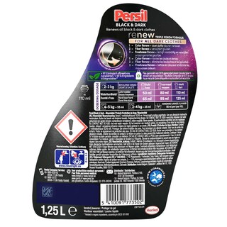 Persil | Lessive liquide | Noir &  Foncé | 1,25L | 25DS 25 pc
