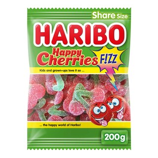 Haribo | Bonbons | Happy Cherries Fizz 200 gr