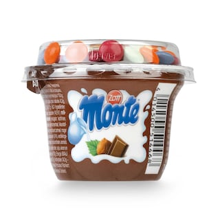 Zott | Monte | Dessert | Chocolat | Noisette | Smarties 