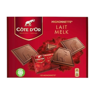 Côte d'Or | Mignonnettes | Pralines | Chocolat Au Lait | 120 Pcs 