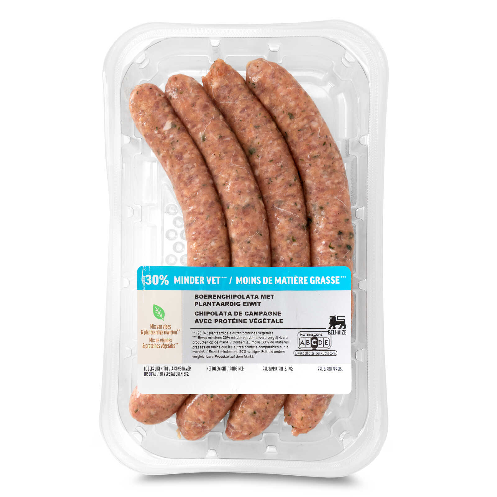 Delhaize Chipolata | Plantaardig eiwit