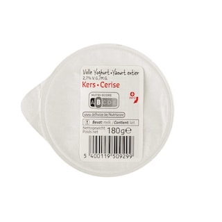 Delhaize | Yaourt cerise 