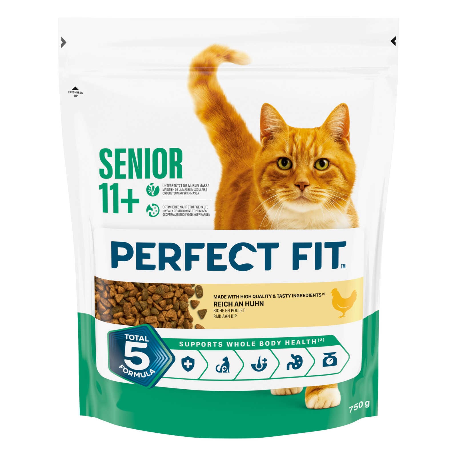 Perfect Fit Kattenvoeding | Brokjes | Senior | Kip