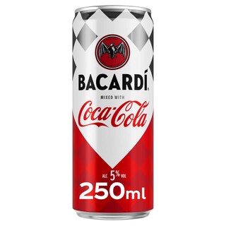Bacardi | Rhum Cola | Rtd | 5% | Can 25 cl