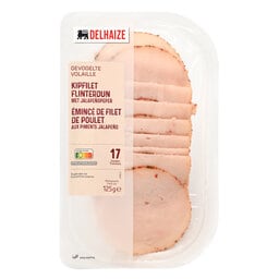 Delhaize | Filet de poulet | Jalapeno | Tranches 125 gr