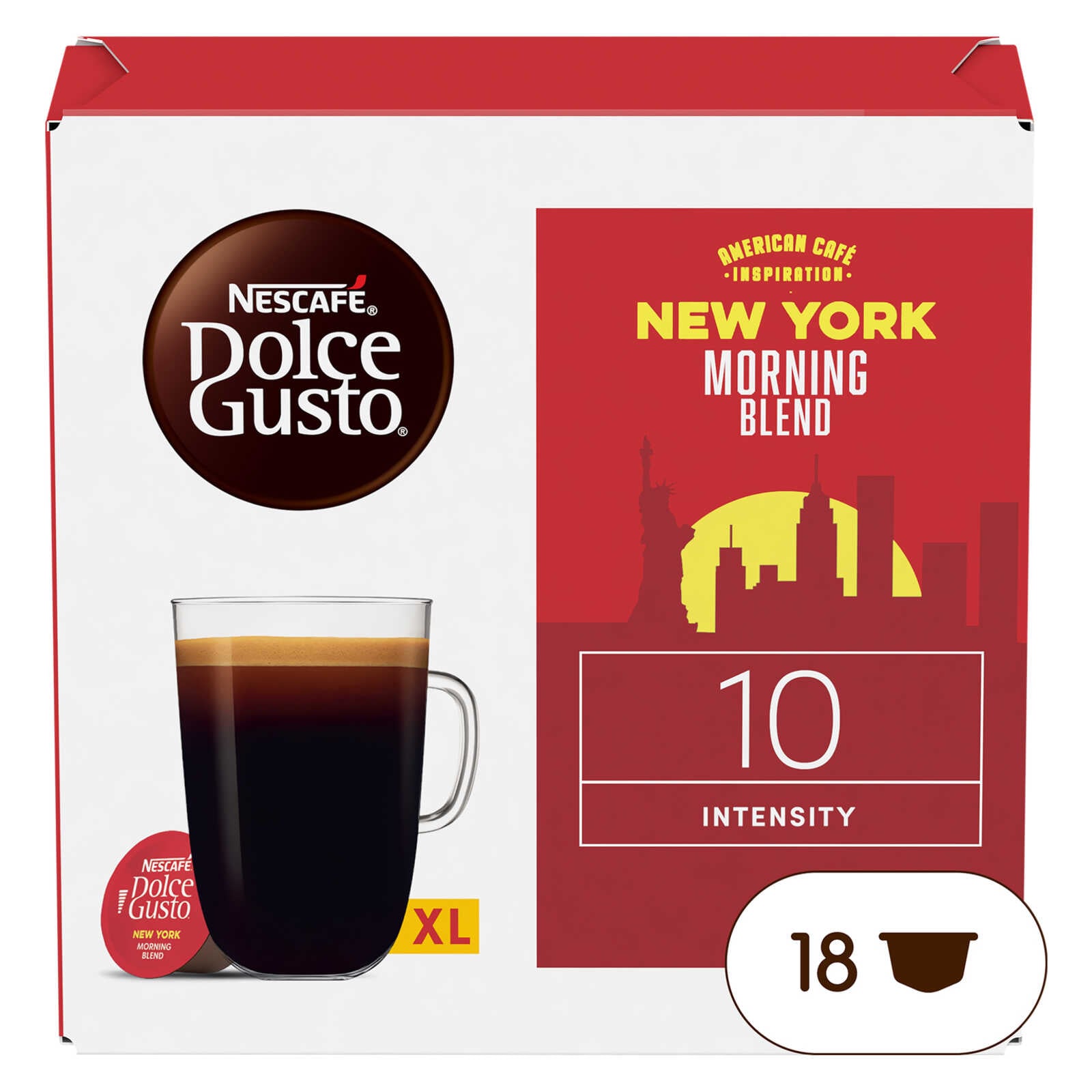Nescafé Koffie Grande New York | 18 capsules