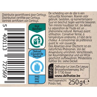 Delhaize | Notenpasta | Mix | Bio 250 gr