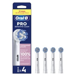 Oral-B | 4 navulling | Sensitive clean 
