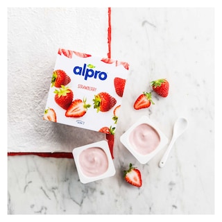 Alpro | Aardbei | Plantaardig alternatief voor yoghurt 