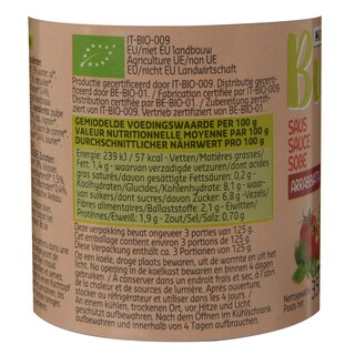 Delhaize | Bio | Arrabiata | Bio | 350G 