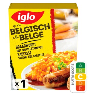 Iglo | Saucisse | Potée aux carottes 450 gr