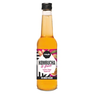 Razzle | Kombucha | Turkuma | Gember | Bio 27,5 cl