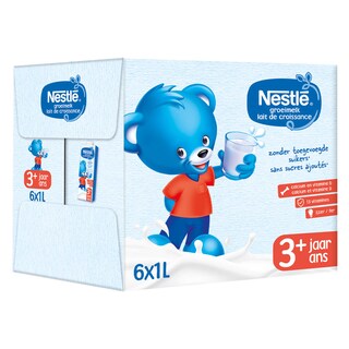 Nestlé | Lait de croissance | Liquide | dès 3 ans 6 x 1 l