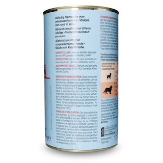 Delhaize | Bouchées chiens sauce boeuf 